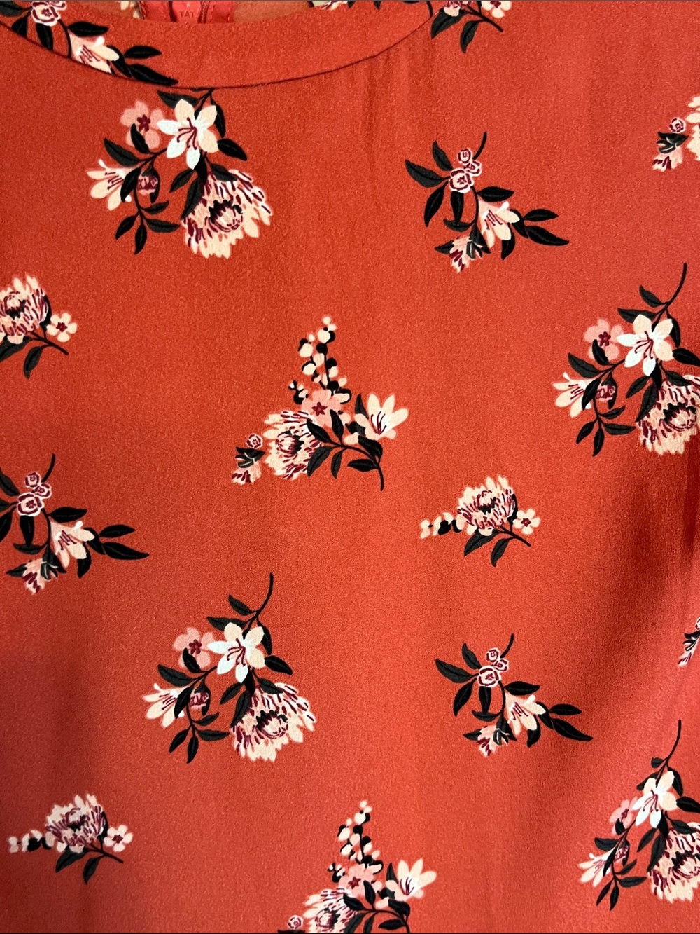LOFT Pleated Cuff Flare Dress Size 6P - Picture 4 of 11